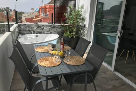 Ferienwohnung Harrys Atico Puerto De Mogan Exterior foto