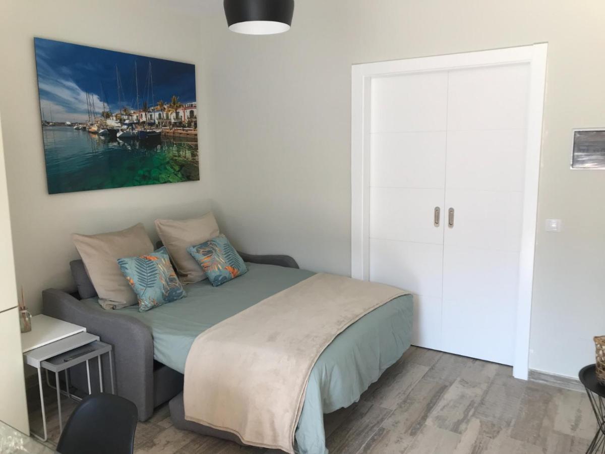 Ferienwohnung Harrys Atico Puerto De Mogan Exterior foto